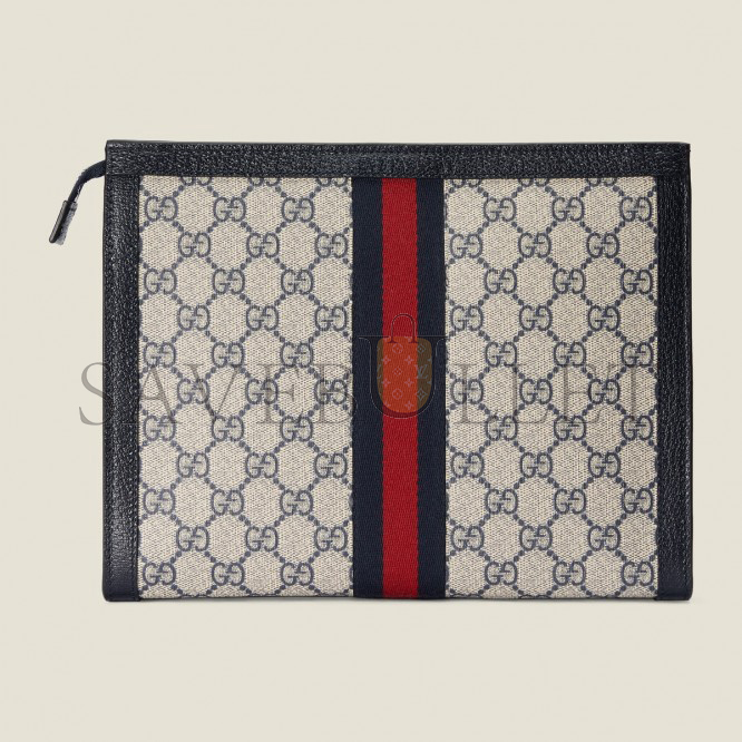  GUCCI OPHIDIA GG POUCH 625549 （26*20.5*6cm）